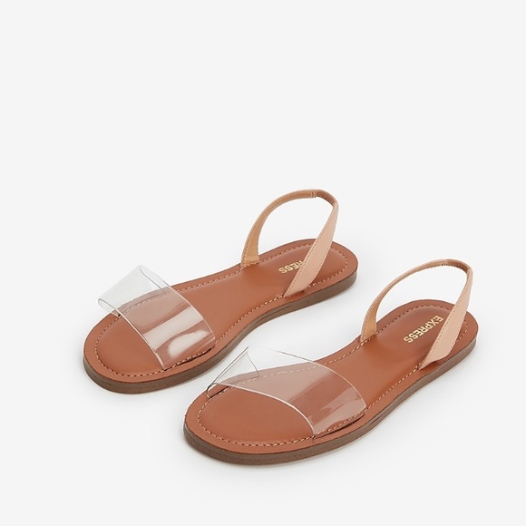 plastic strap sandals